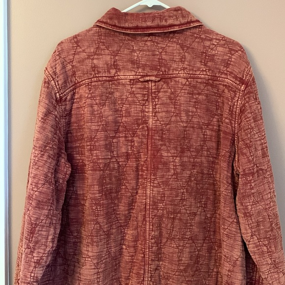 Anthropologie Pilcro The Fielder Quilted Shirt Jacket Relaxed Casual Size XL - Picture 4 of 14